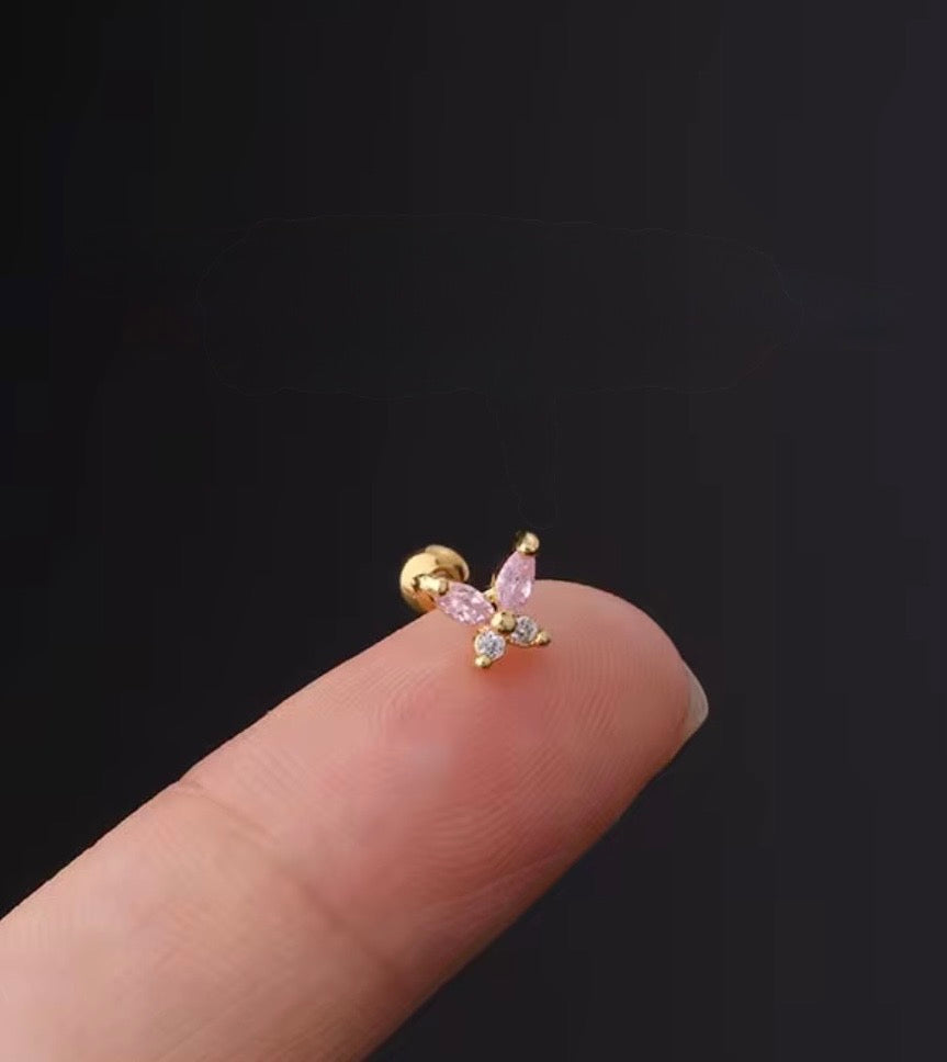 La Butterfly Boucle d'oreille