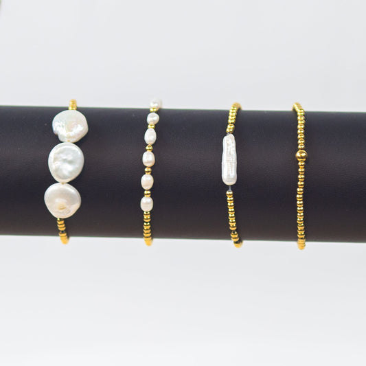 La Baroque Pearl Bracelet