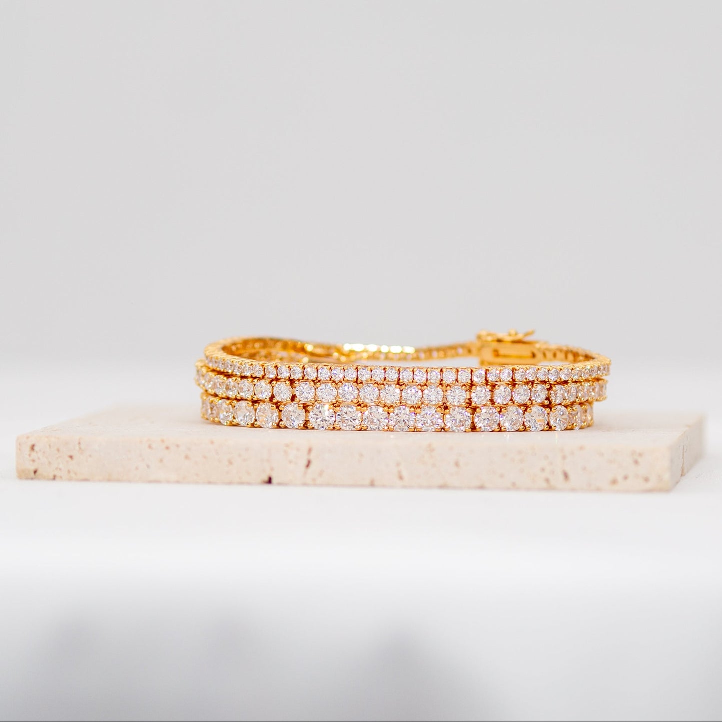 La City Girl Tennis Bracelet 3mm