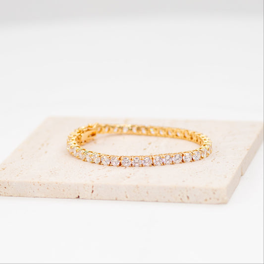 La City Girl Tennis Bracelet 4mm