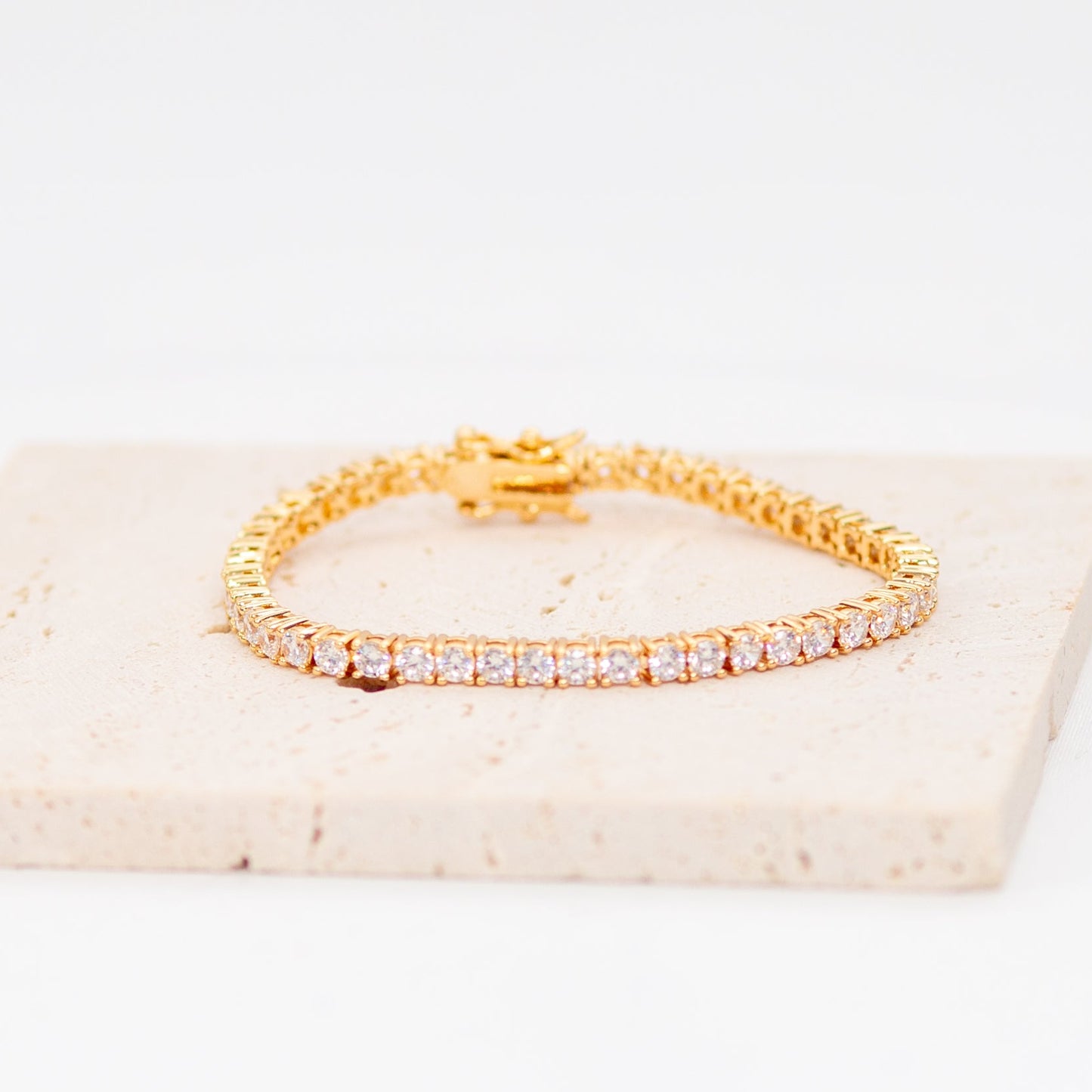 La City Girl Tennis Bracelet 3mm