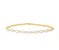 La Mixed Pearl Bracelet 6"