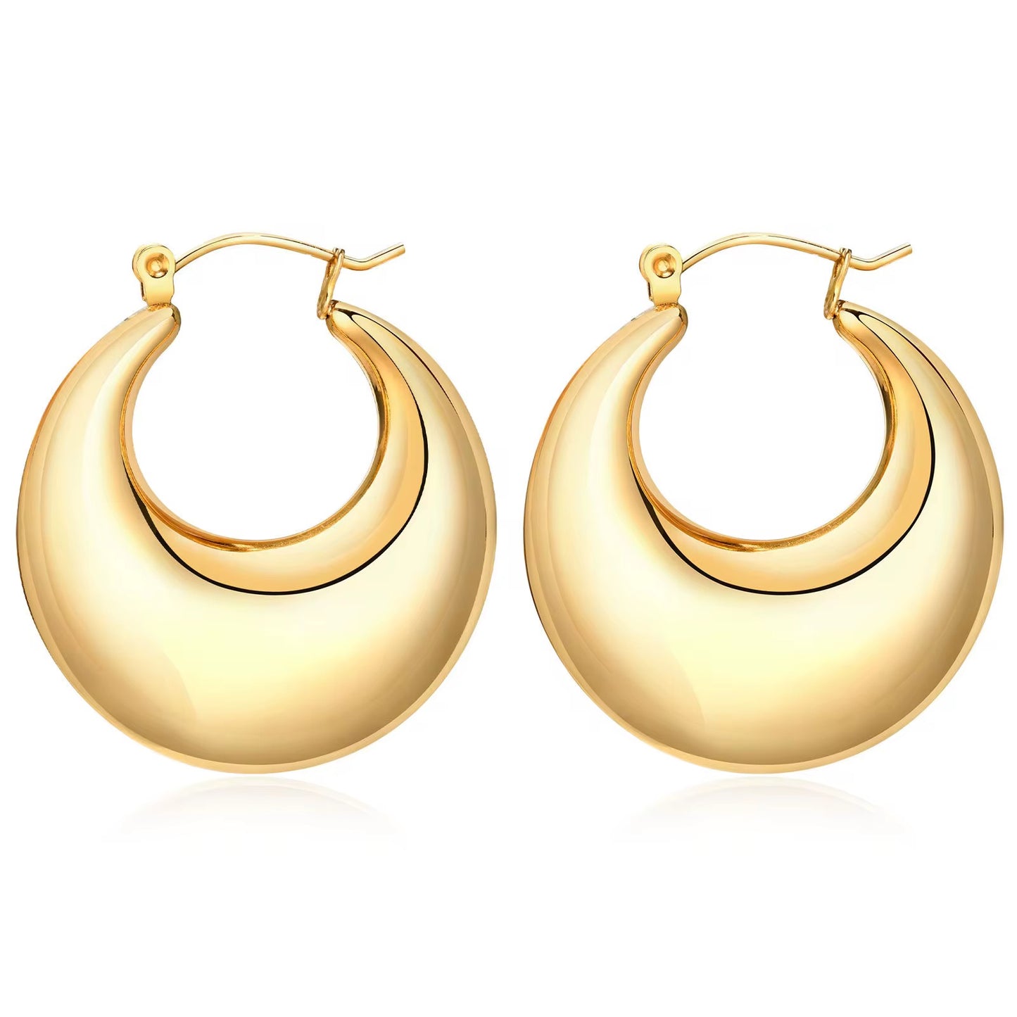 La Elevated 2.0  Boucles D'oreilles 30 mm