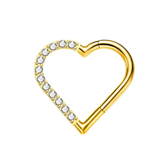 Le Coeur Boucles d'Oreilles