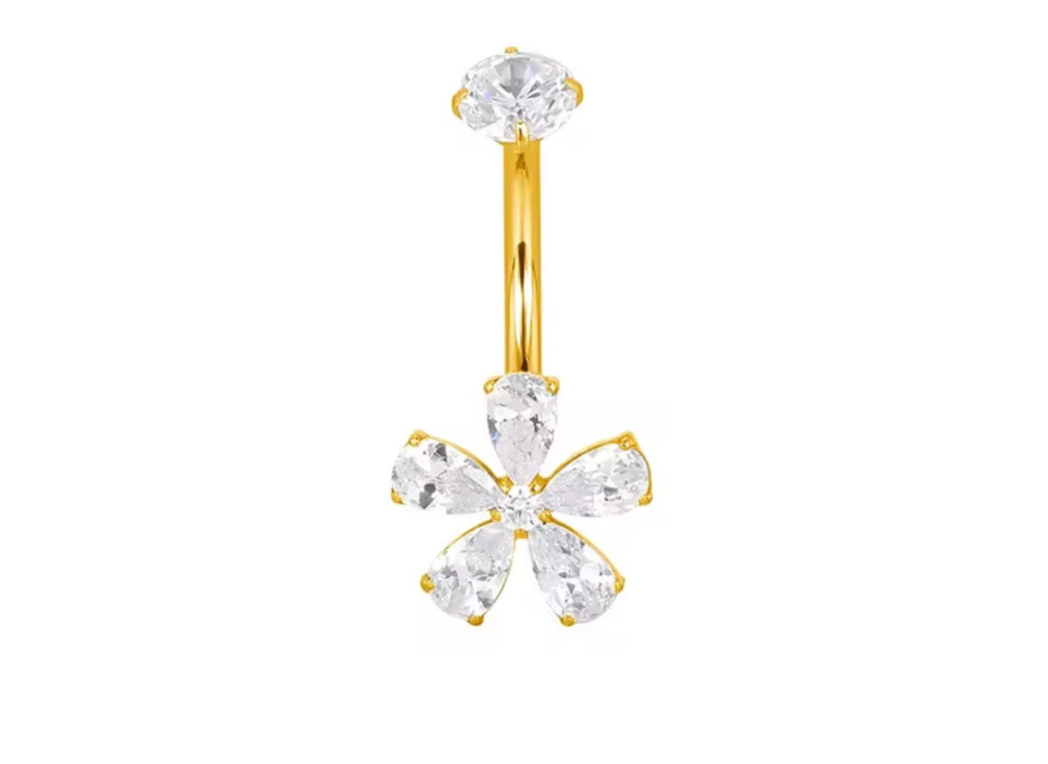 La Fleur Éclat Piercing Nombril