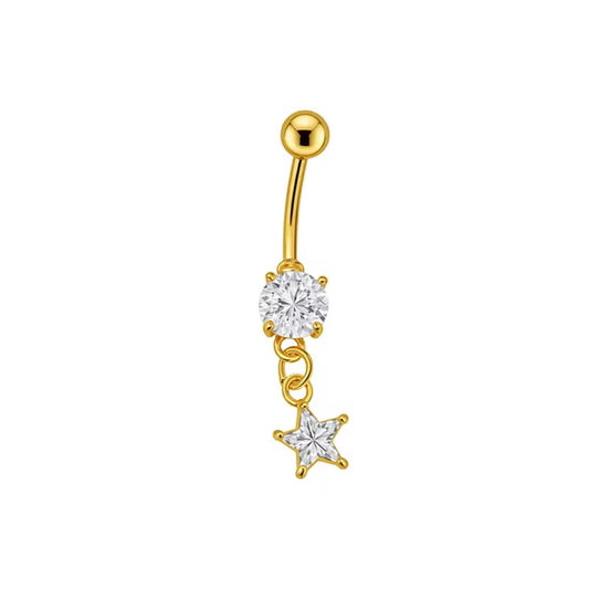 La Single Star Piercing Nombril