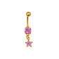 La Single Star Piercing Nombril