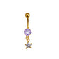 La Single Star Piercing Nombril